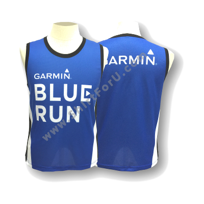 เสื้อวิ่ง Garmin Blue Run